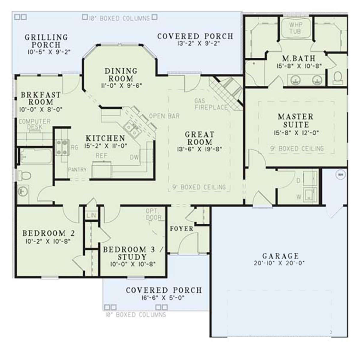Floor plan for 902 Martin Luther King Jr Boulevard
